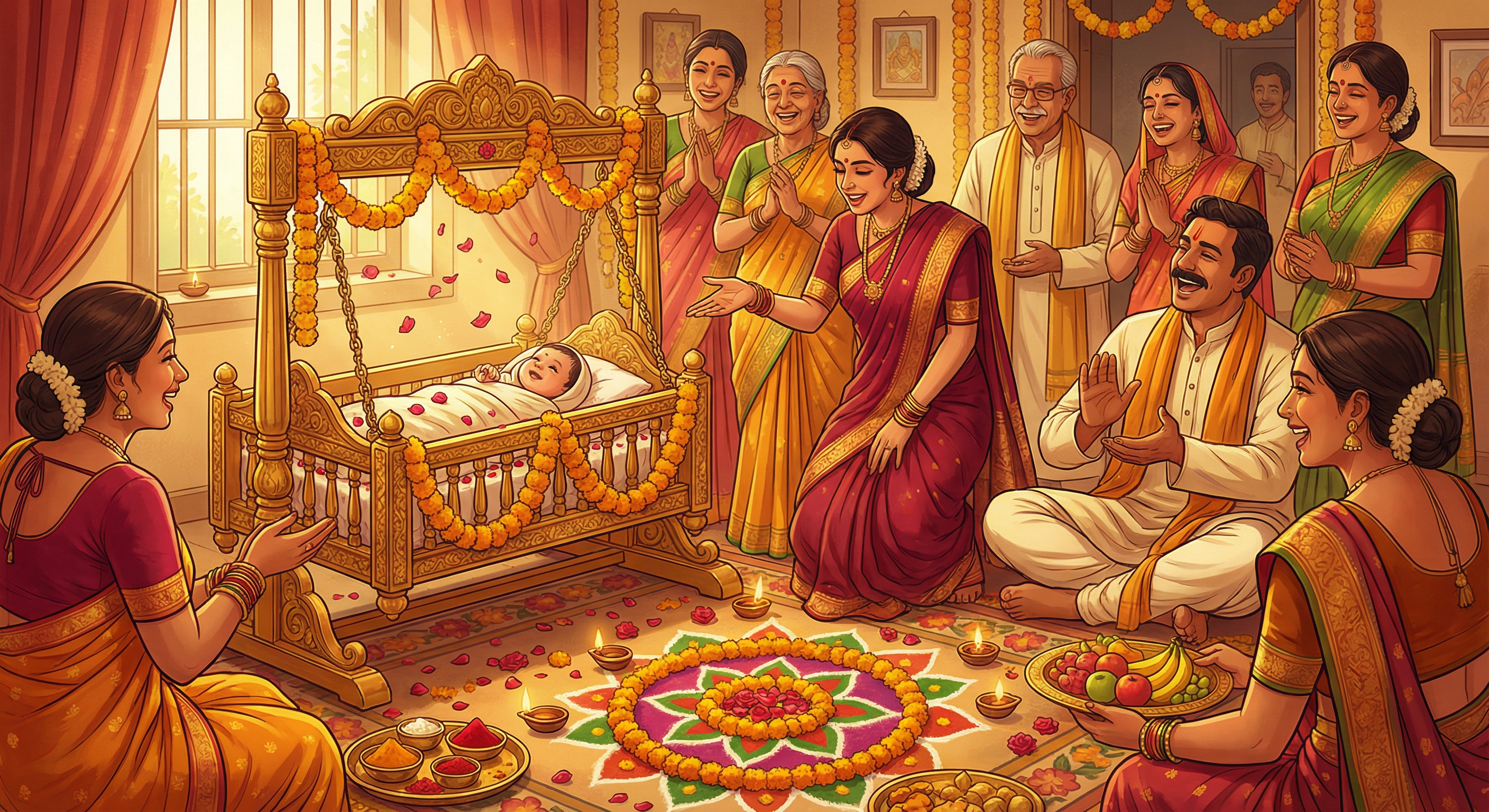 Baby Cradle Ceremony